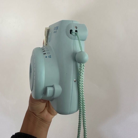 Blue Instax Mini 8 Polaroid Camera - Picture 3 of 3